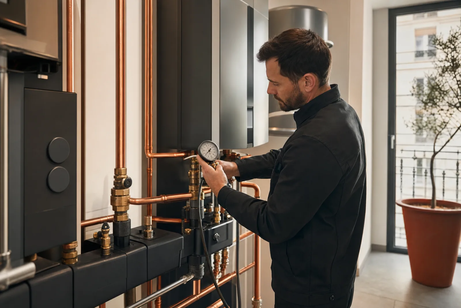 Maintenance d’un système de chauffage moderne